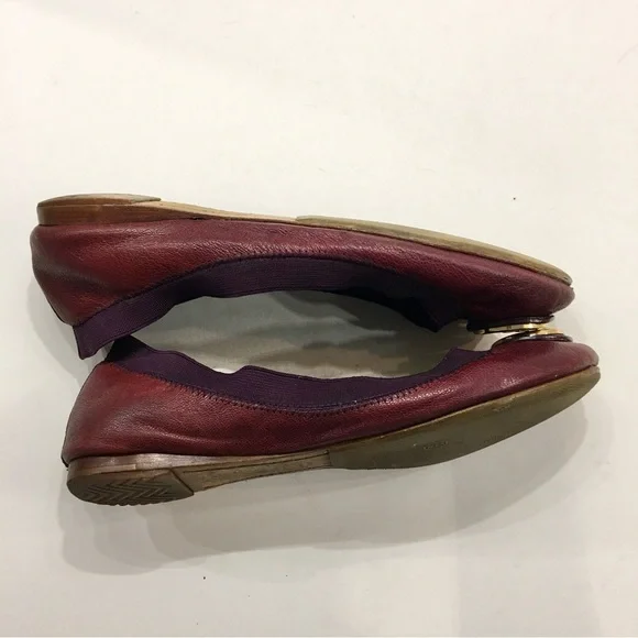 Tory Burch Caroline ballet flats Purple Size 7 - Picture 11 of 13
